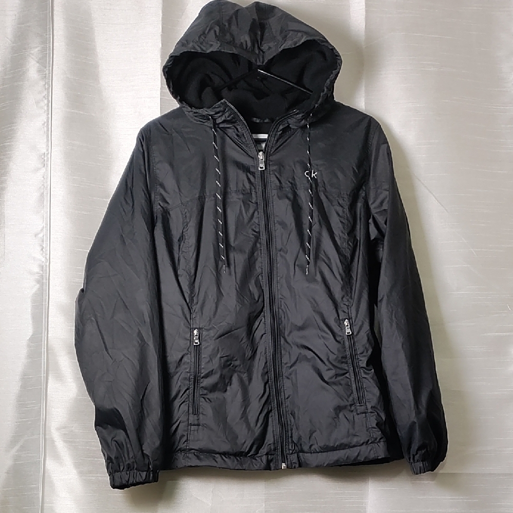 Calvin Klein‎ Black Charcoal Windbreaker